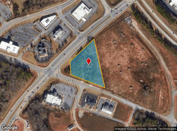  1180 Virgil Langford Rd, Watkinsville, GA Parcel Map