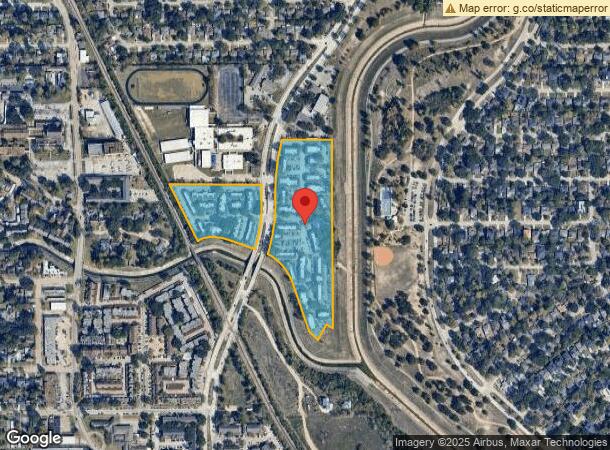  4000 Watonga Blvd, Houston, TX Parcel Map