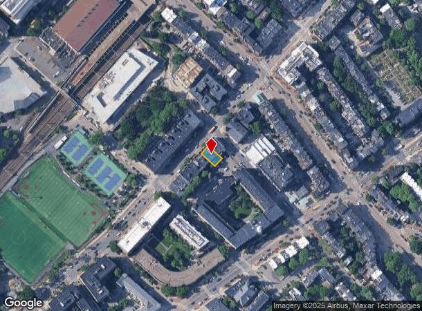  610 Columbus Ave, Boston, MA Parcel Map