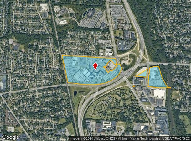  3535 Olentangy River Rd, Columbus, OH Parcel Map