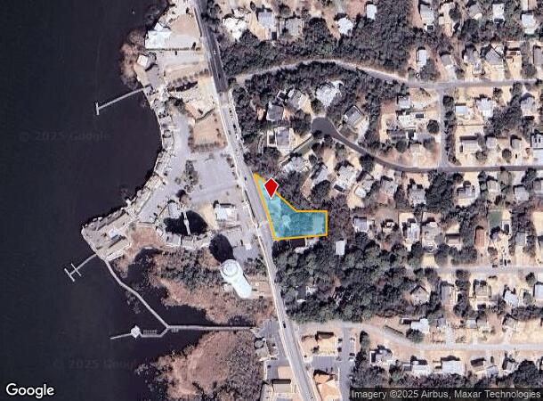 1221 Duck Rd, Kitty Hawk, NC Parcel Map