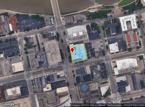  210 N Main St, Dayton, OH Parcel Map