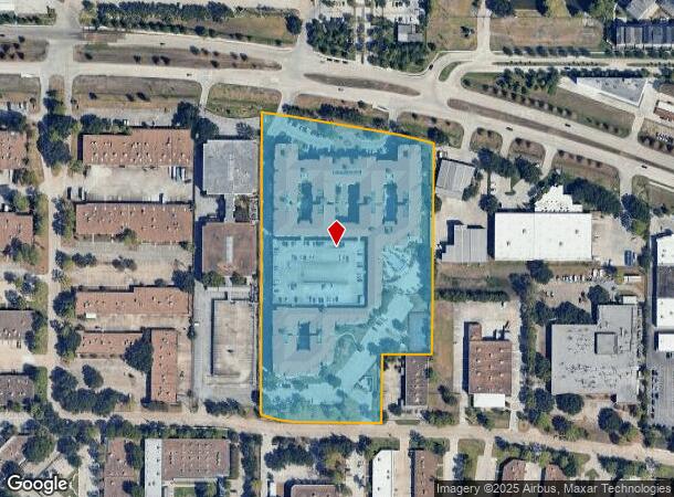 7105 Old Katy Rd, Houston, TX Parcel Map