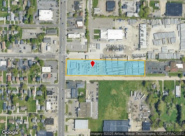  1201 S Arlington St, Akron, OH Parcel Map