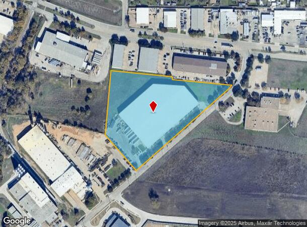  1710 Couch Dr, Mckinney, TX Parcel Map