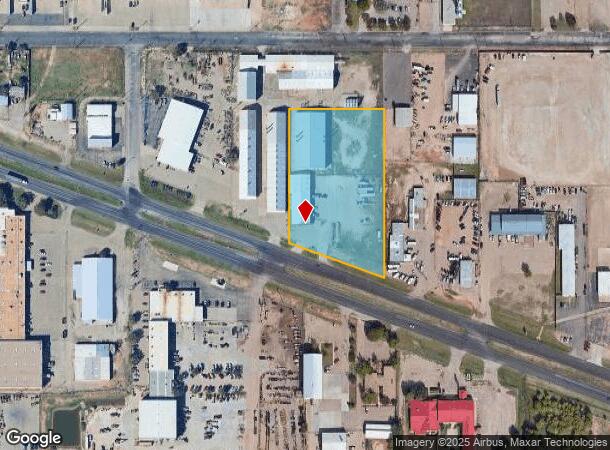  709 E Slaton Rd, Lubbock, TX Parcel Map