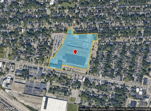  1372 E Main St, Rochester, NY Parcel Map