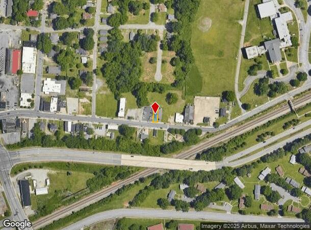 729 Washington St, High Point, NC Parcel Map
