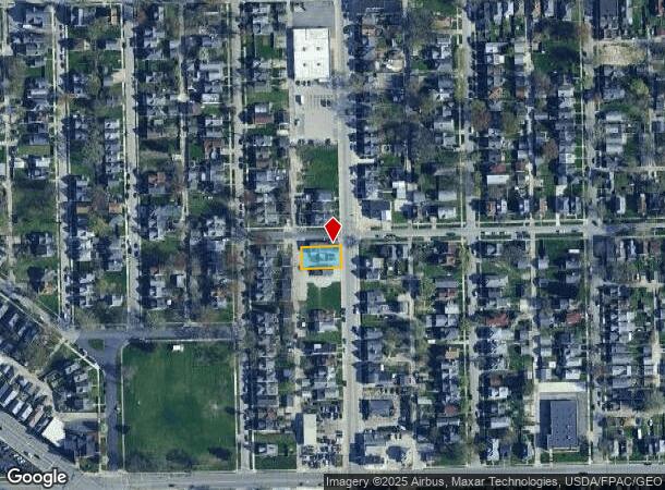 702 E Broadway St, Toledo, OH Parcel Map