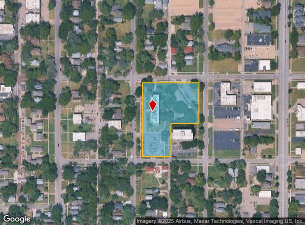  1312 Sw Polk St, Topeka, KS Parcel Map