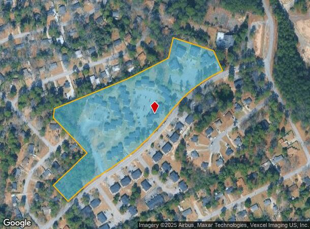 2823 Thomas Ln, Augusta, GA Parcel Map