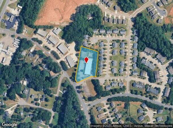  1340 Wall Rd, Wake Forest, NC Parcel Map