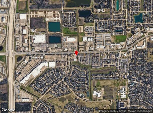  10034 Broadway St, Pearland, TX Parcel Map