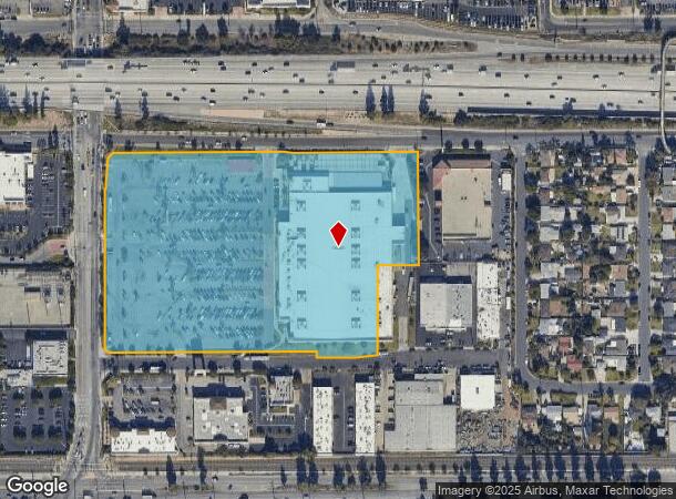  1600 Mountain Ave, Duarte, CA Parcel Map