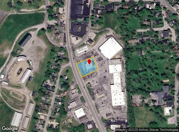 609 S College St, Harrodsburg, KY Parcel Map