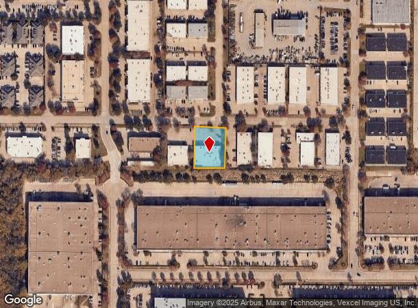  2845 Exchange Blvd, Southlake, TX Parcel Map