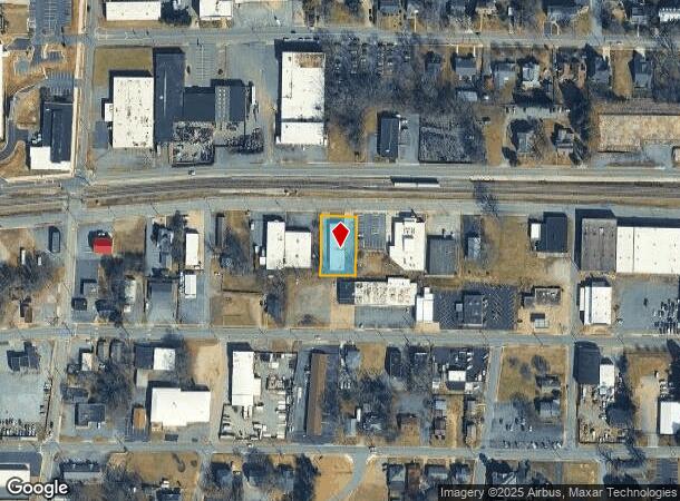 723 Main Ave Sw, Hickory, NC Parcel Map