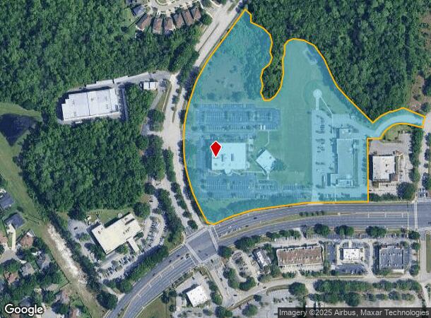  8000 Red Bug Lake Rd, Oviedo, FL Parcel Map