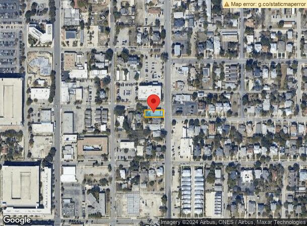  1625 Mccullough Ave, San Antonio, TX Parcel Map