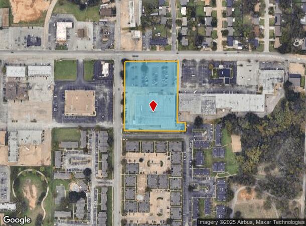  708 E Pipeline Rd, Hurst, TX Parcel Map