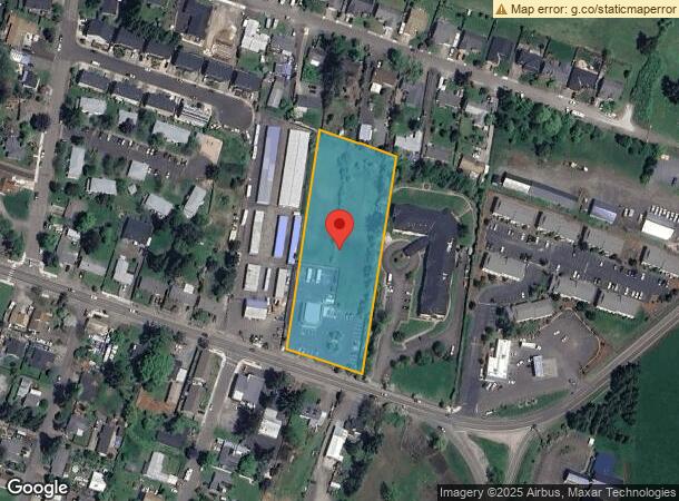  807 E Main St, Molalla, OR Parcel Map