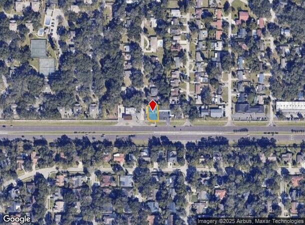 6402 E Fowler Ave, Temple Terrace, FL Parcel Map