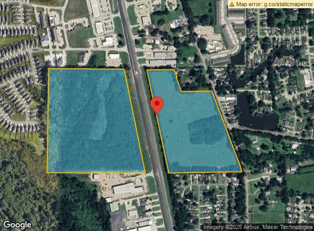  17019 Airline Hwy, Prairieville, LA Parcel Map