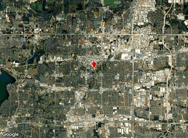  1001 S Center St, Arlington, TX Parcel Map