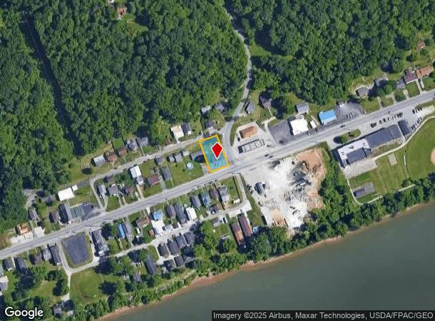 Corner Elmwood Eaton Rd, Chesapeake, OH Parcel Map