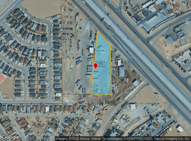  E Gateway Blvd, Socorro, TX Parcel Map