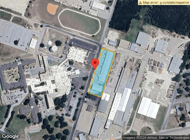  224 Memorial Dr, Gatesville, TX Parcel Map