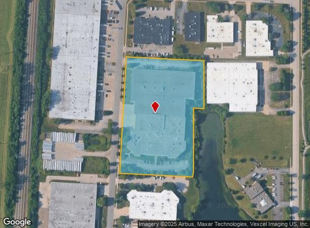 1301 Frontenac Rd, Naperville, IL Parcel Map
