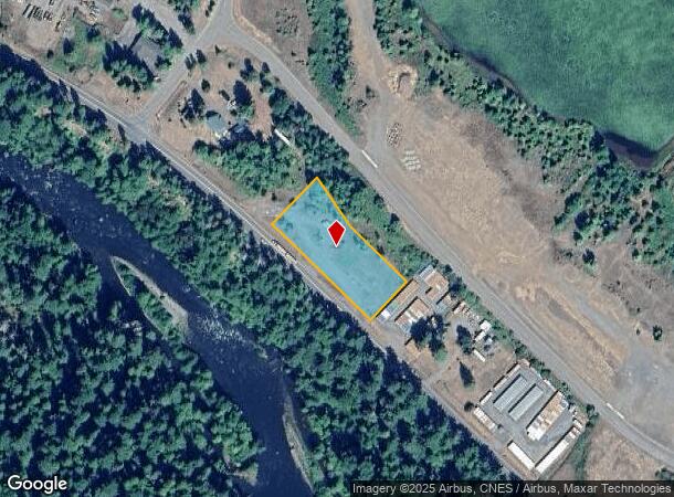  48541 Highway 58, Oakridge, OR Parcel Map