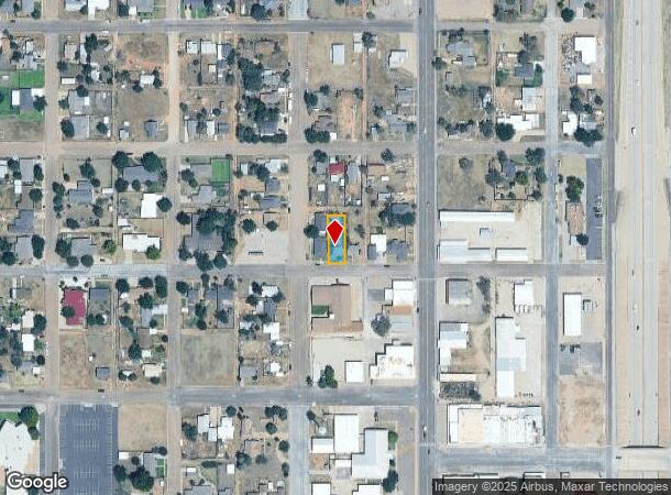  410 10Th St, Abernathy, TX Parcel Map