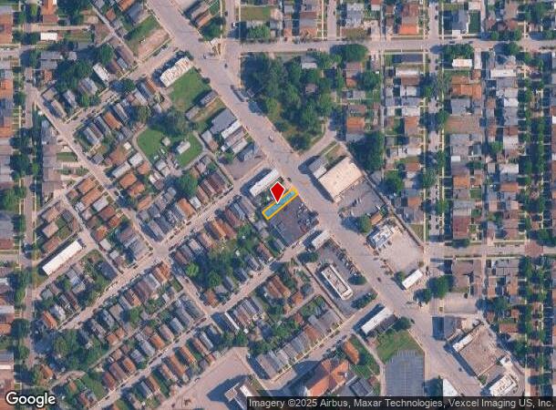 1744 Indianapolis Blvd, Whiting, IN Parcel Map