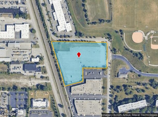 1900 Johns Dr, Glenview, IL Parcel Map