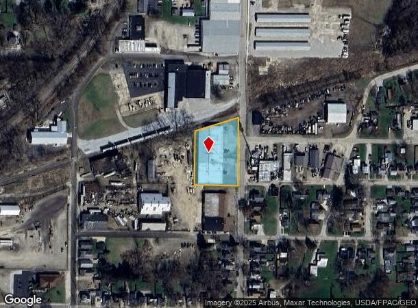 610 Virginia Ave, Ashland, OH Parcel Map