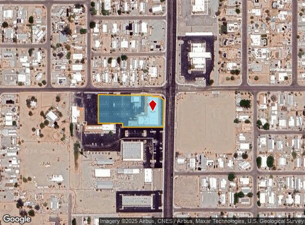  11720 S Foothills Blvd, Yuma, AZ Parcel Map