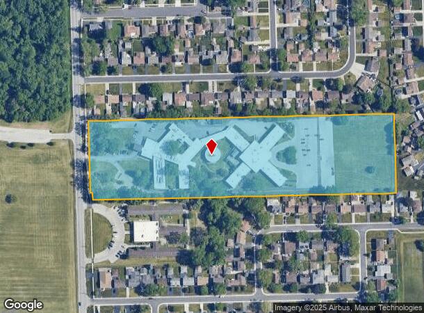  13259 S Central Ave, Crestwood, IL Parcel Map