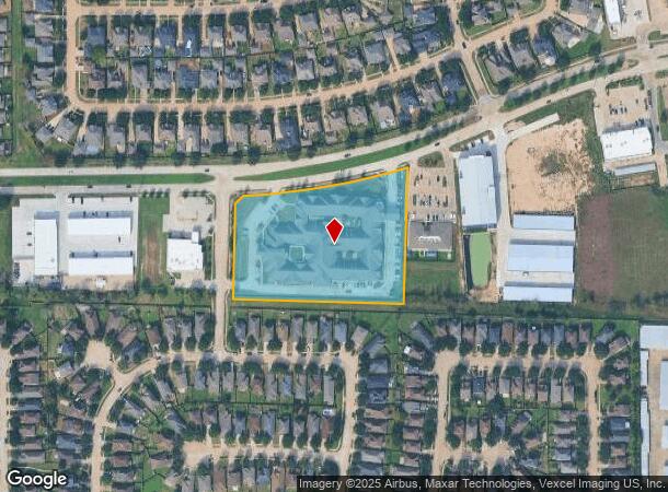  17935 Longenbaugh Rd, Cypress, TX Parcel Map