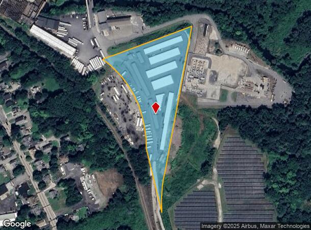  50 Depot St, Uxbridge, MA Parcel Map