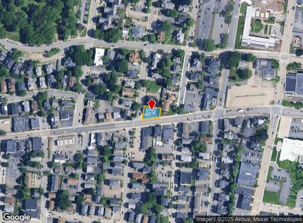  4 Dean St, Worcester, MA Parcel Map