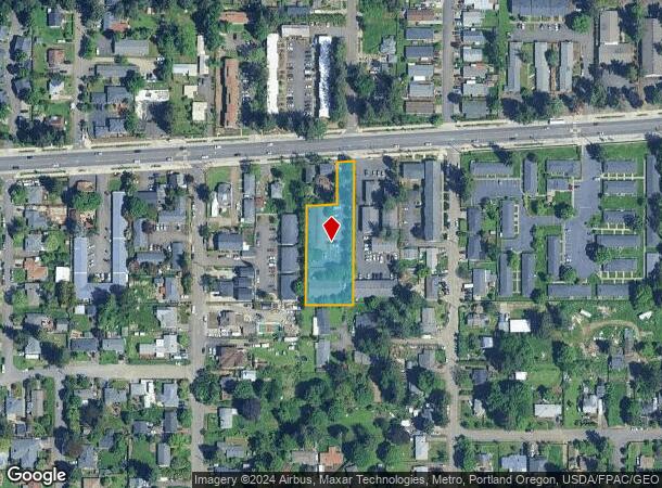  13062 Se Powell Blvd, Portland, OR Parcel Map