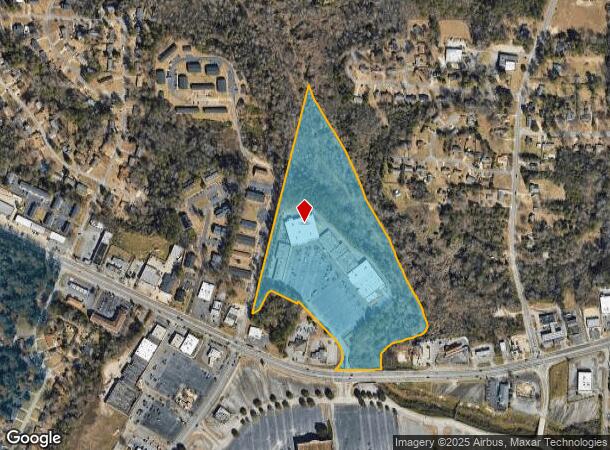  3555 Mercer University Dr, Macon, GA Parcel Map
