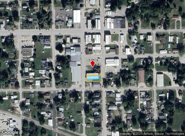 208 S Spring St, Odon, IN Parcel Map