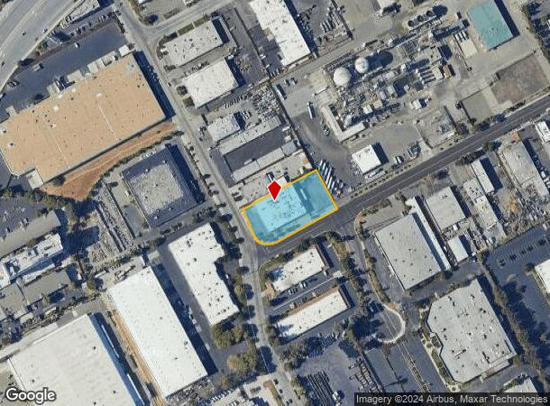  1855 Norman Ave, Santa Clara, CA Parcel Map