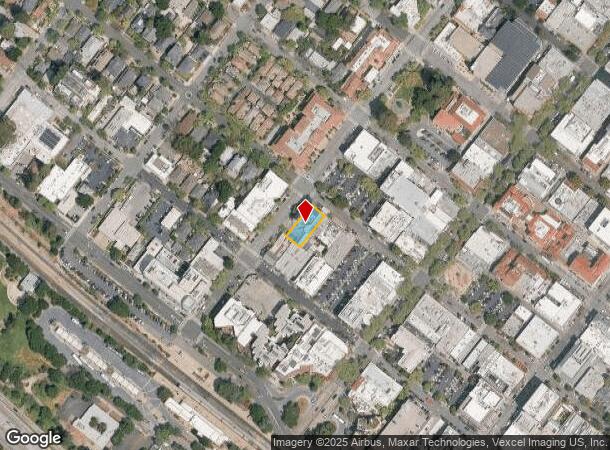 192 Lytton Ave, Palo Alto, CA Parcel Map