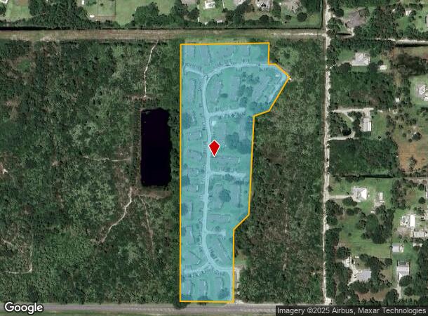  5001 Sparkling Pines Cir, Fort Pierce, FL Parcel Map