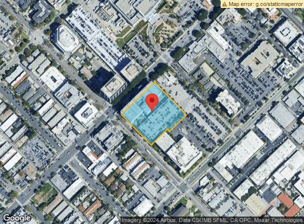  2020 Santa Monica Blvd, Santa Monica, CA Parcel Map