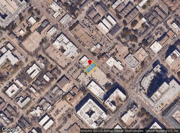  3847 Cedar Springs Rd, Dallas, TX Parcel Map